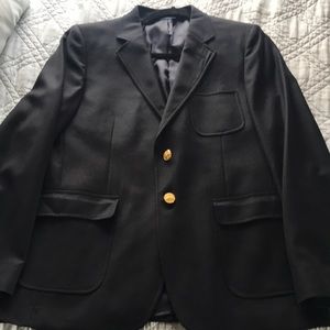 Boys 18 Brooks Brothers Navy Blazer